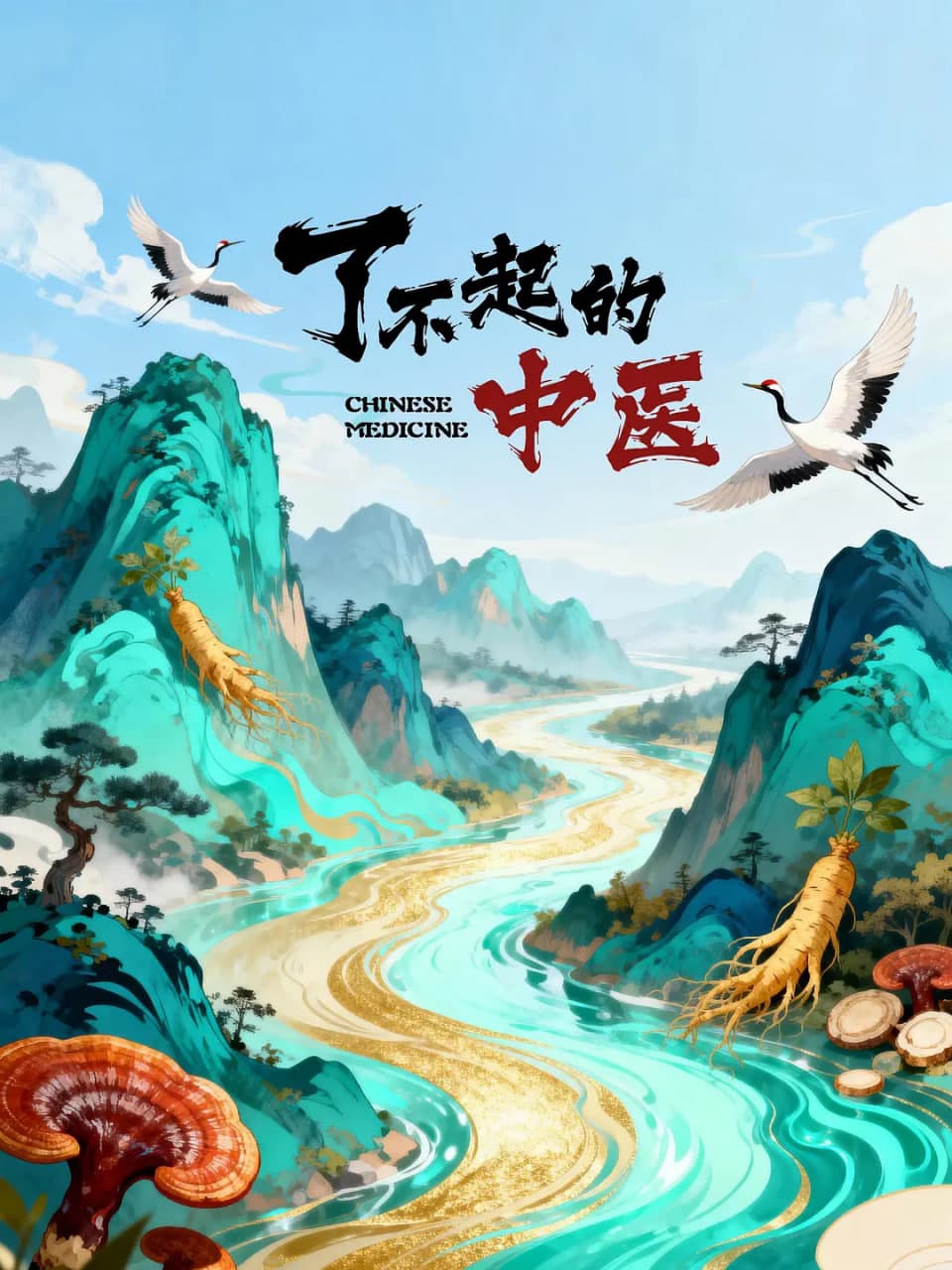 了不起的中医海报