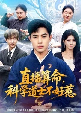 直播算命，科学道士不好惹海报